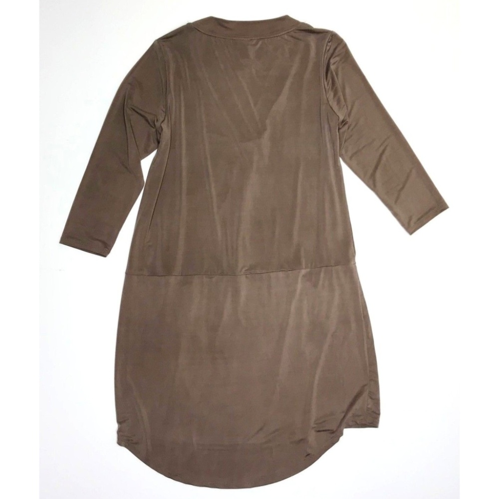 SOLD Dolan Left Coast Brown Tegan Tunic Dress - Picture 3 of 7
